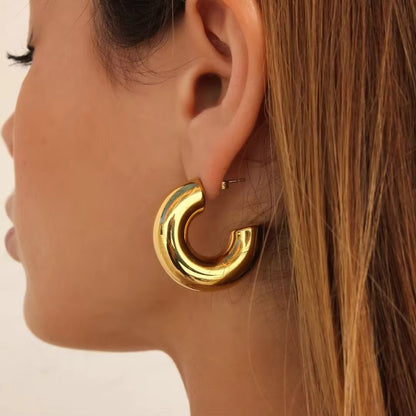 Bubbly Hoop Earrings