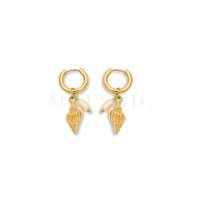 Pearl & Seashell Earrings