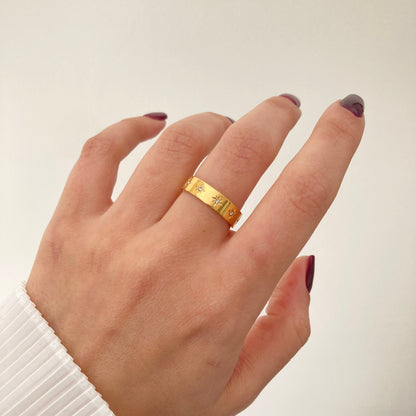 Stars Band Ring
