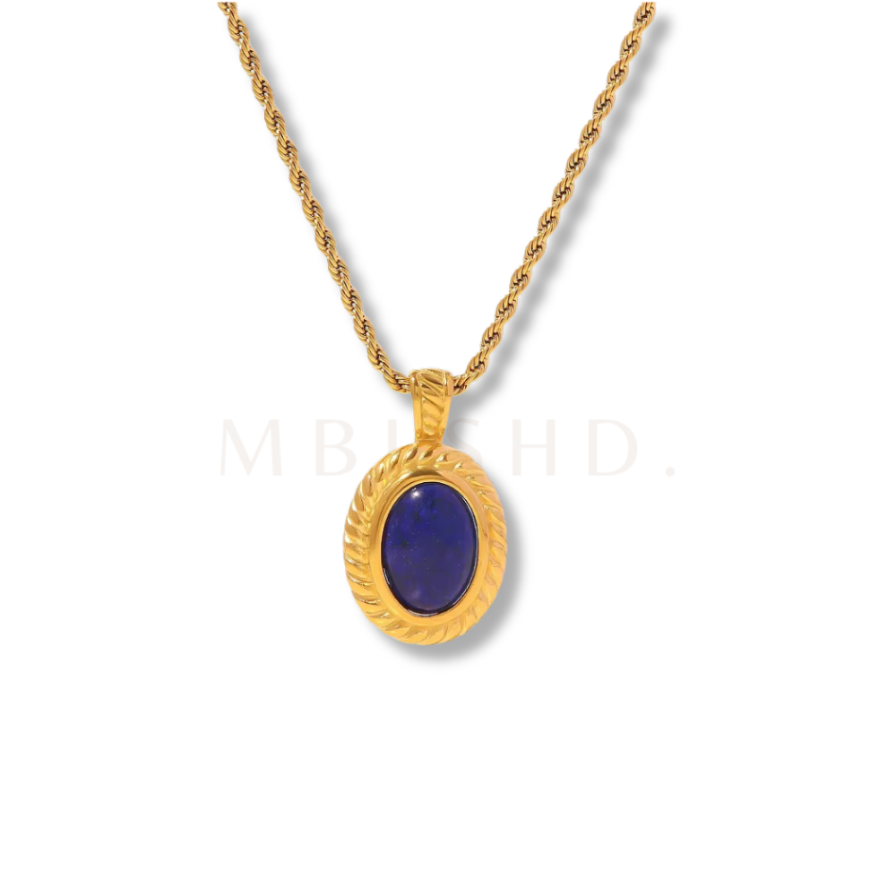 Royal Blue Statement Necklace