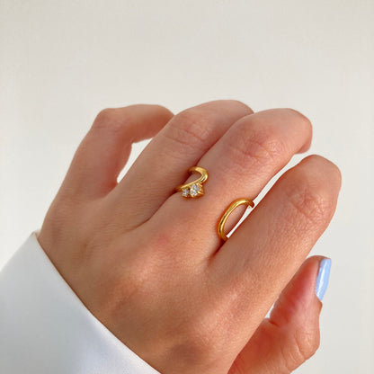 Zircon Open Ring