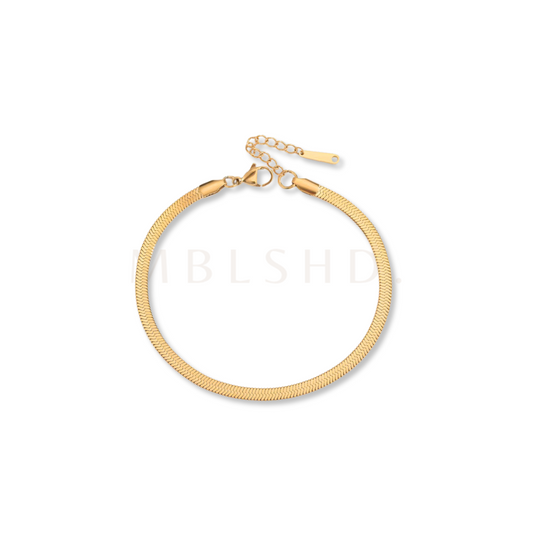 Herringbone Chain Bracelet