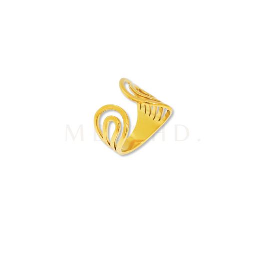 Spiral Open Ring