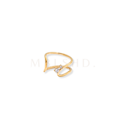 Zircon Open Ring