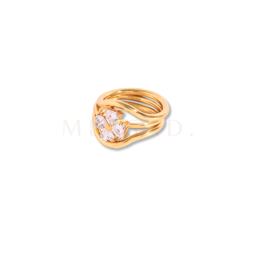 Flower 3 Pcs Ring