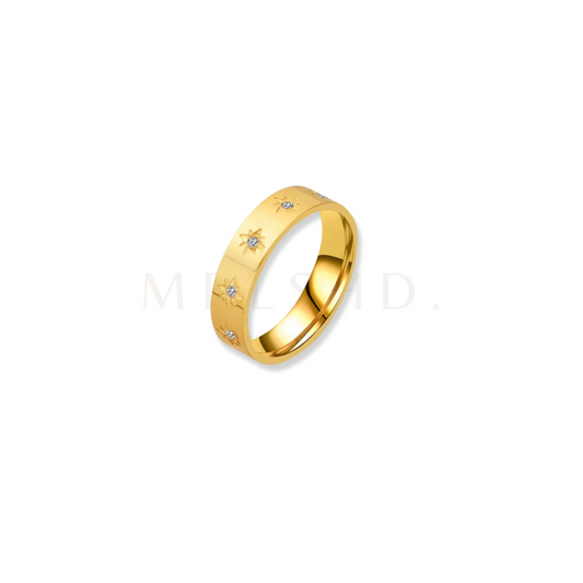 Stars Band Ring