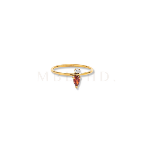 Red & White Ring