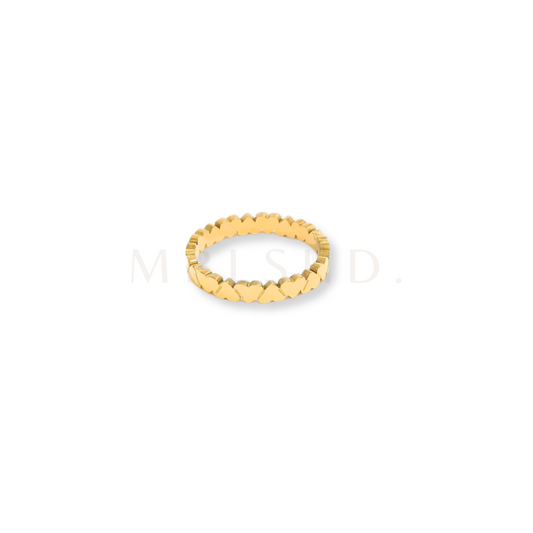 Heart Band Ring