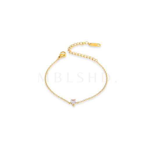 Minimalist Teardrop Bracelet