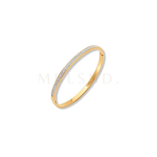 Half Infinity Bangle