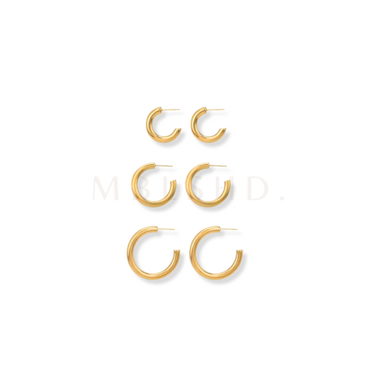 Simple Hoop Earrings