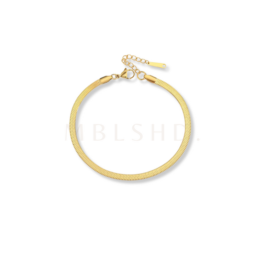 Herringbone Anklet