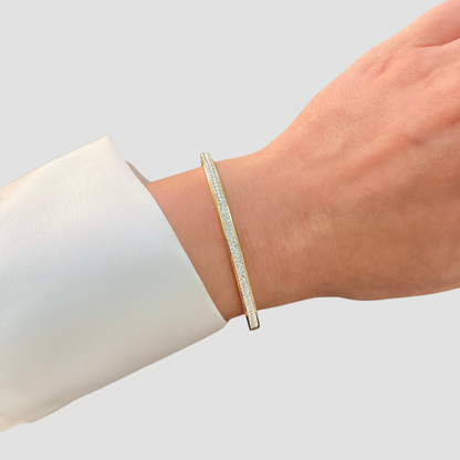 Half Infinity Bangle