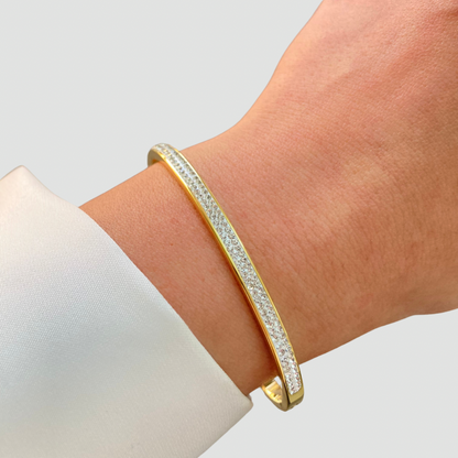 Half Infinity Bangle