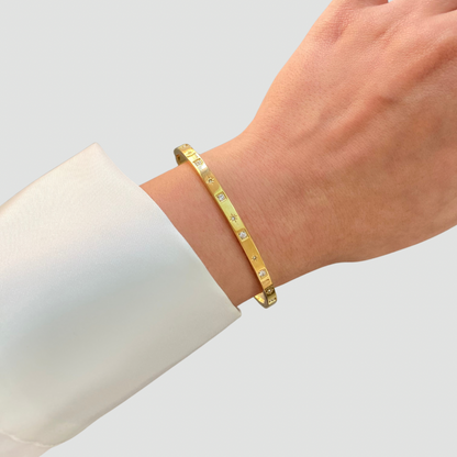Zircon & Stars Bangle