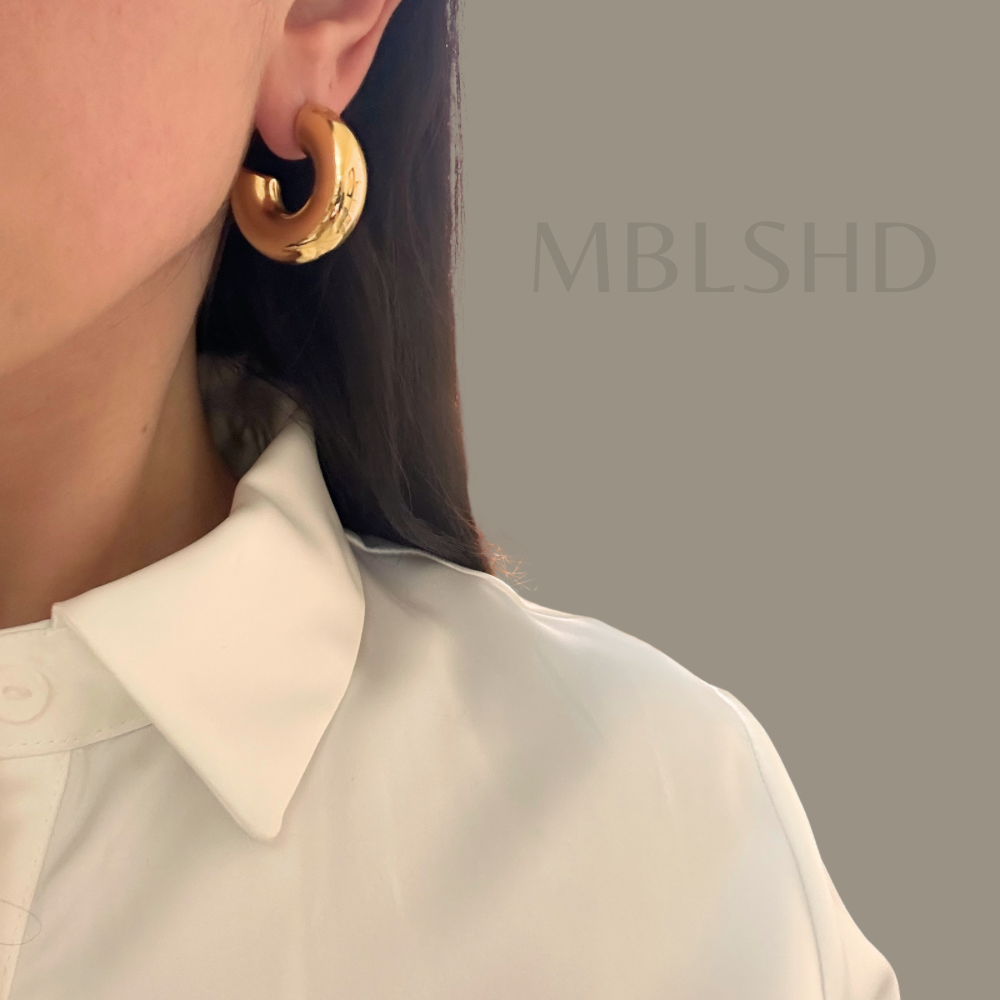 Bubbly Hoop Earrings