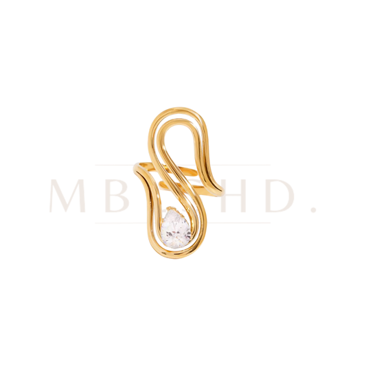 Statement Zircon Ring