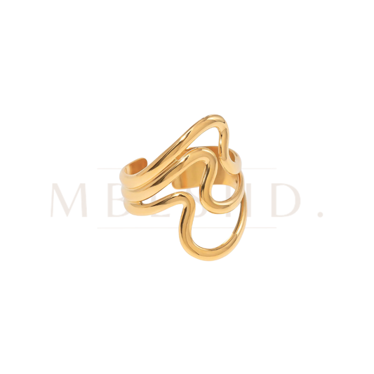 Triple Wave Ring
