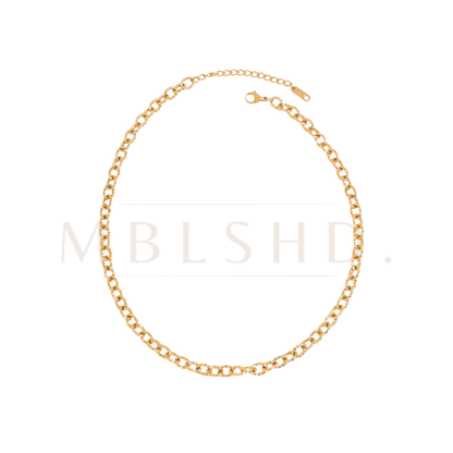 Hammered Chain Necklace