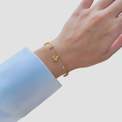 Butterfly Drops bracelet