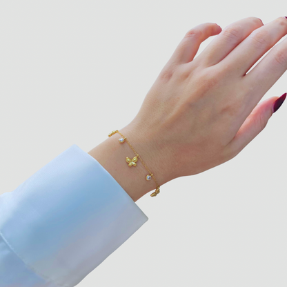 Butterfly Drops bracelet