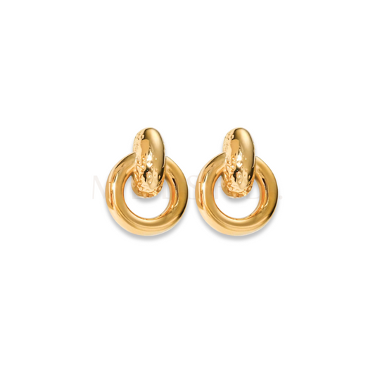 Connecting Circle Earrings