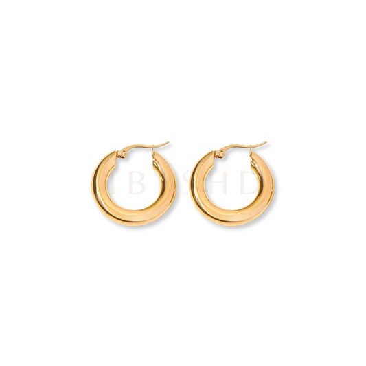 Chunky Hoop Earrings